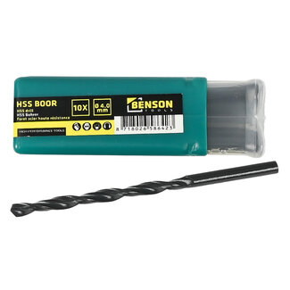 Benson HSS boor 4.0 mm 10 stuks