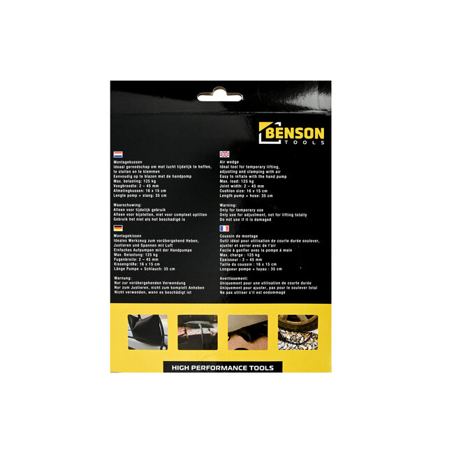 Benson Montagekussen – Max. belasting 125 kg