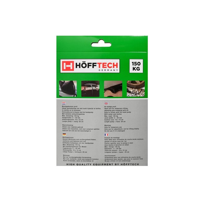 Hofftech Montagekussen Profi – Max. belasting 150 kg