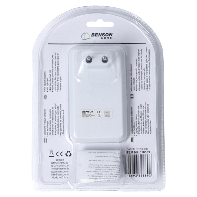 Benson Ongedierte verdrijver uliterasoon