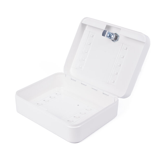 Stahlex Sleutelkast 20 haken wit