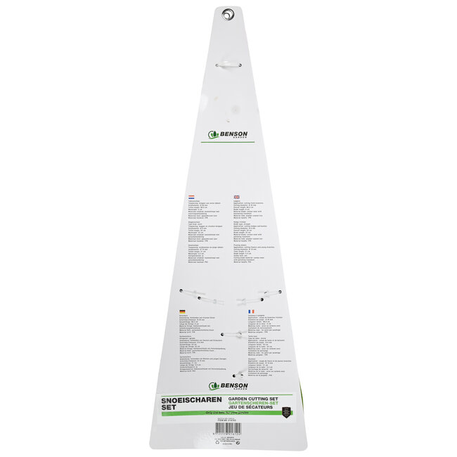 Benson Snoeischaren set 3 stuks