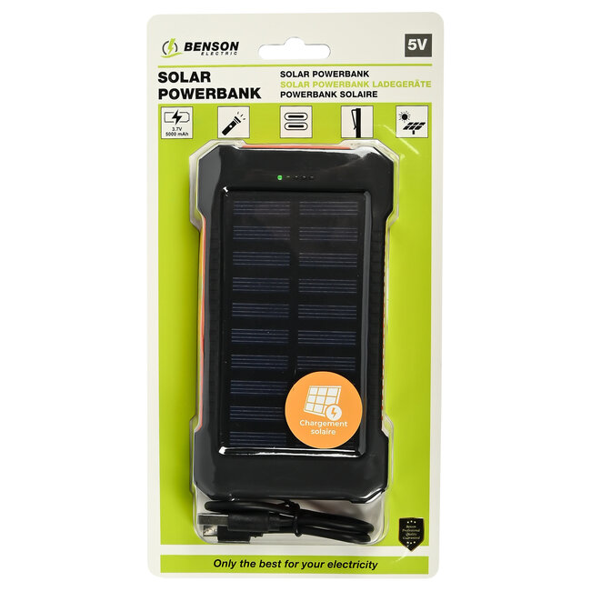 Benson Solar powerbank 5000 mAh
