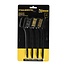 Benson Staalborstel 4 stuks mini