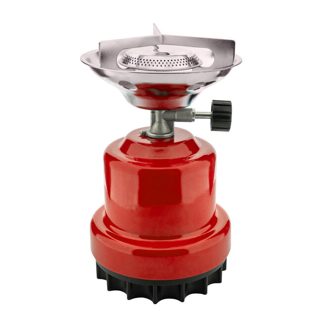 Camping kookstel metaal rood