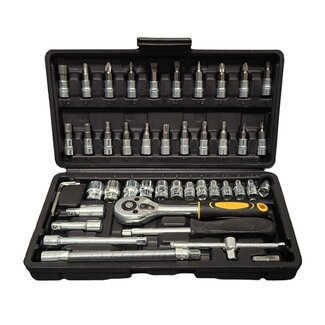 Topgear Doppendoos 45-delig - 1/4"