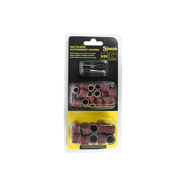 Benson Multislijper accessoireset 63 delig schuren