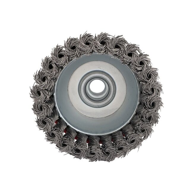 Topgear Staalborstel/komborstel 100 mm rond