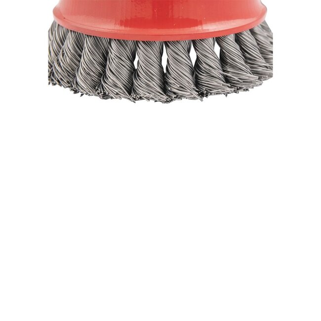Topgear Staalborstel/komborstel 100 mm rond