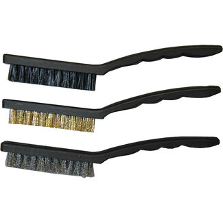 Werkzeyt Staalborstel Set – 3-delig – Universeel