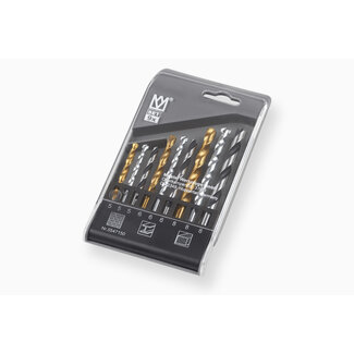 Meister Borenset Combi – 9-delig – Hout-Steen-Metaal