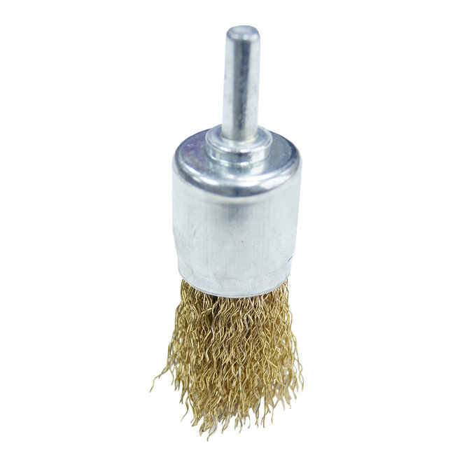 Werkzeyt Staalborstels Set – 7-delig – Messing Coating