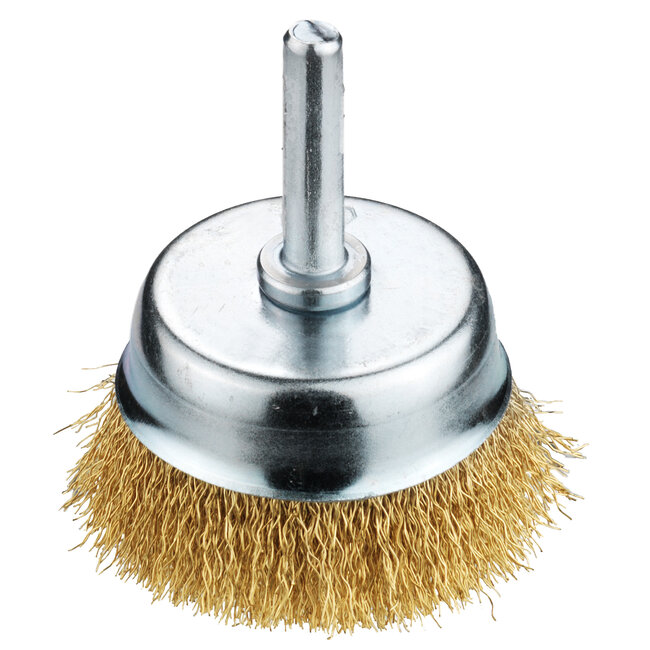 Werkzeyt Staalborstels Set – 7-delig – Messing Coating