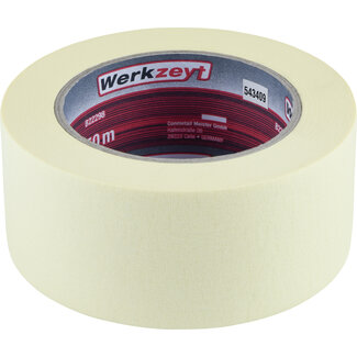 Werkzeyt Schilderstape – 50 mm x 50 m – Fijne Crêpe