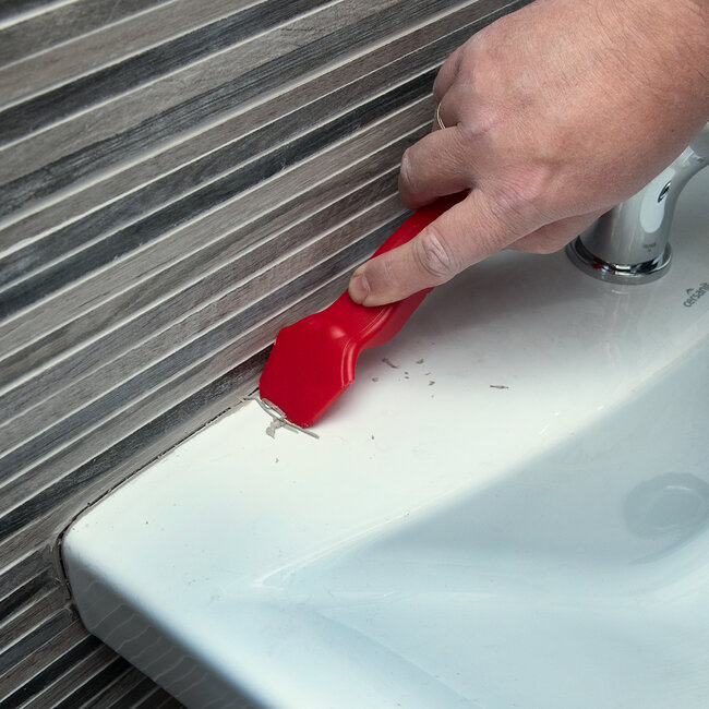 Werkzeyt Kitstrijkset – 5-delig – 5-in-1 Voeggereedschap