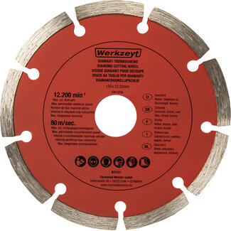 Werkzeyt Diamantslijpschijf Beton – 125 mm – Universeel