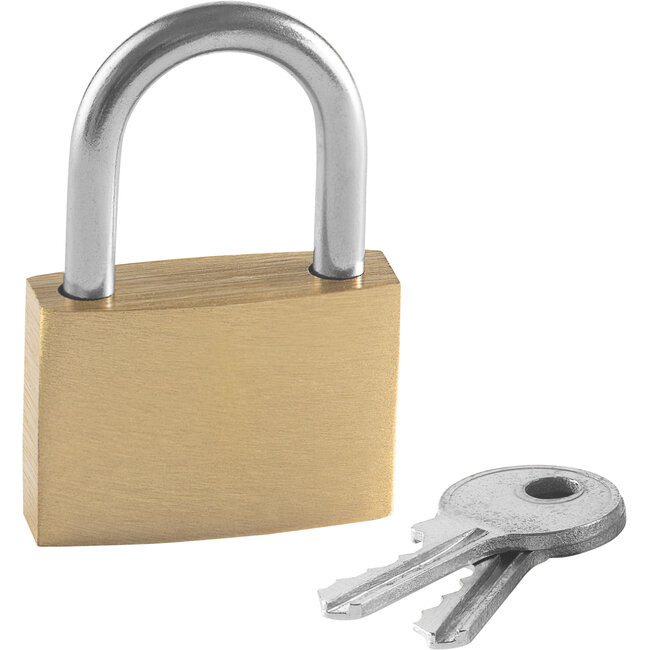 Werkzeyt Hangsloten Set – Messing – 25, 30, 40 mm