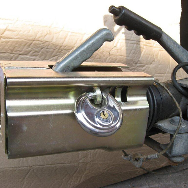 Werkzeyt Hangslot Discus – RVS – 70mm