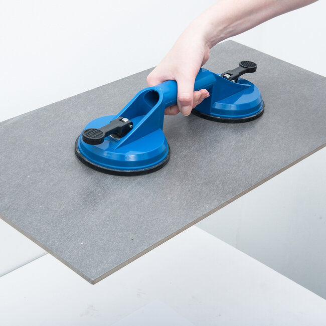 Werkzeyt Glasdrager Dubbel – Snelspanfunctie