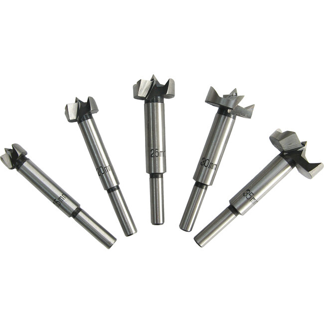Werkzeyt Forstnerboren Set – 5-delig – 15-35mm