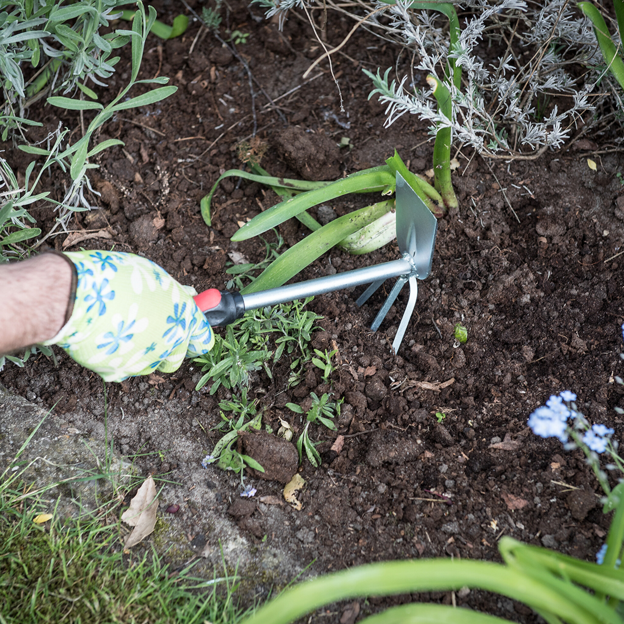 Werkzeyt Schoffel en Drietand – Gegalvaniseerd – Softgrip ...