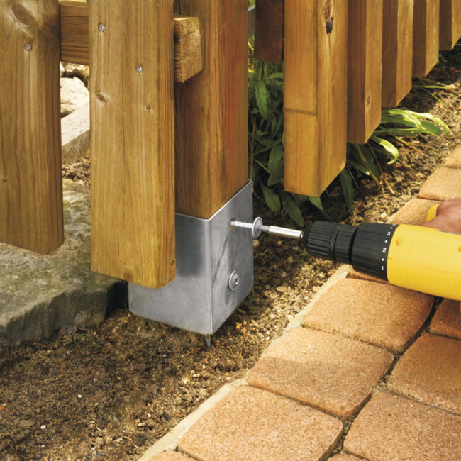 Connex Paalschroeven – 8x50mm – Torx – 48 stuks