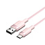 Vention USB 2.0 A naar USB-C 3A kabel (roze) - 1 meter