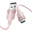 Vention USB 2.0 A naar USB-C 3A kabel (roze) - 1 meter