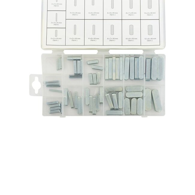 TOPGEAR Inlegspieën assortiment, 60 delig