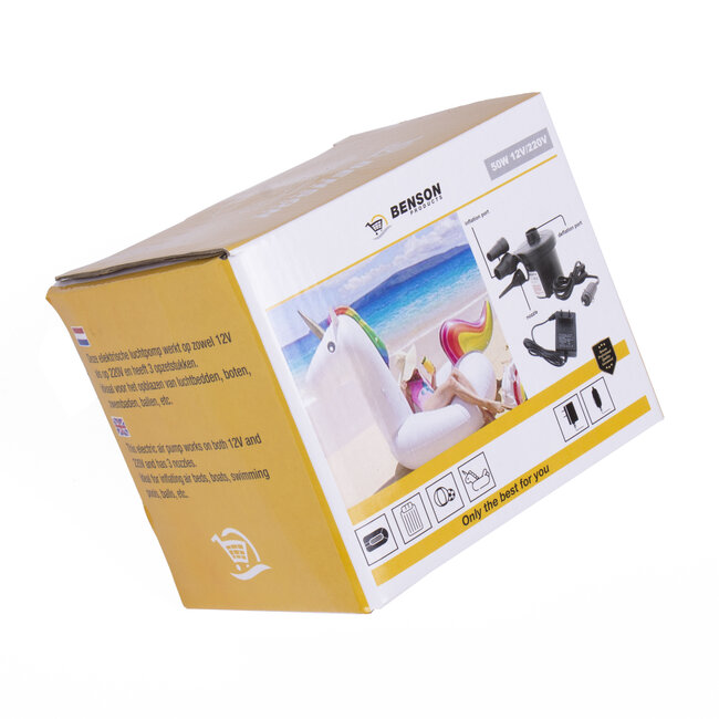 Benson Luchtpomp elektrisch 50W 12V/220V