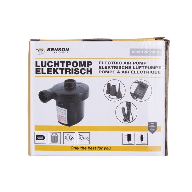 Benson Luchtpomp elektrisch 50W 12V/220V