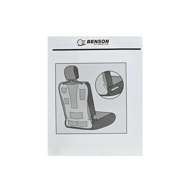 Benson Autostoel organizer + koelvak 64 x 41 cm