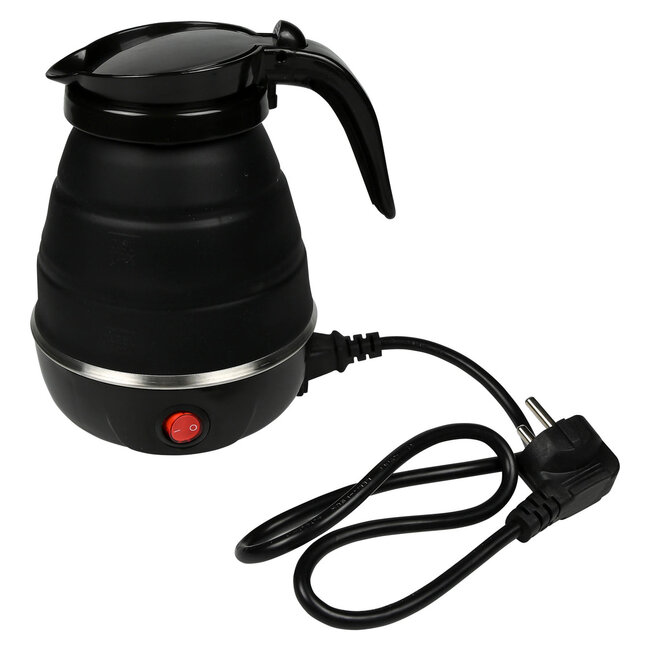 Benson Waterkoker opvouwbaar 600 ml zwart