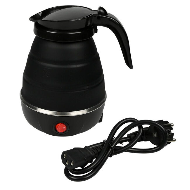 Benson Waterkoker opvouwbaar 600 ml zwart