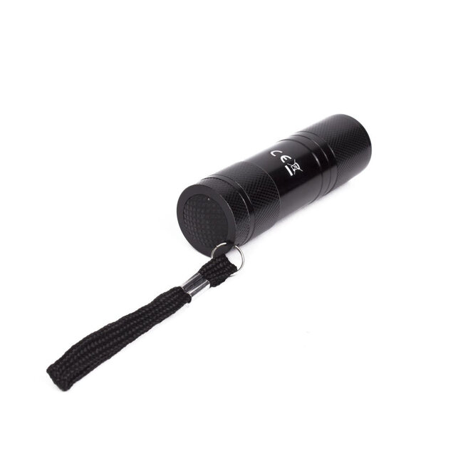 Hofftech Zaklamp 1W COB zwart