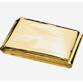 Benson Nooddeken zilver/ goud 160 x 210 cm