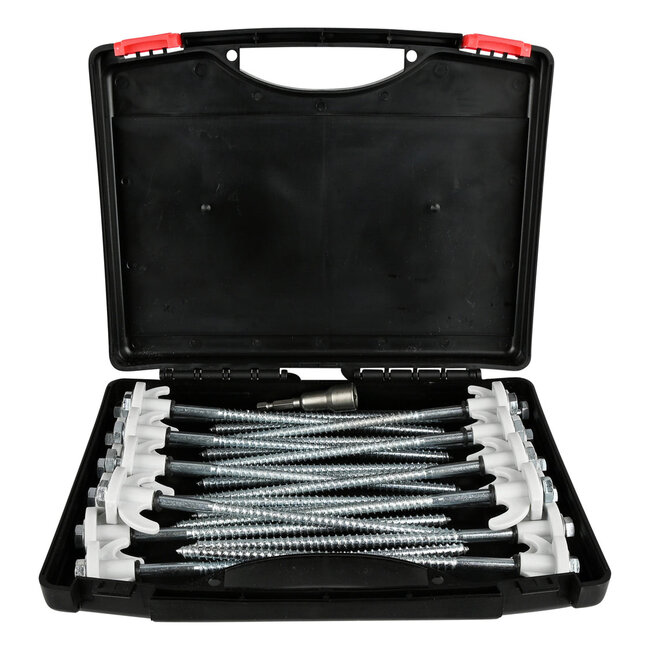 Benson Schroefharingen,  20 delig met adapter en koffer