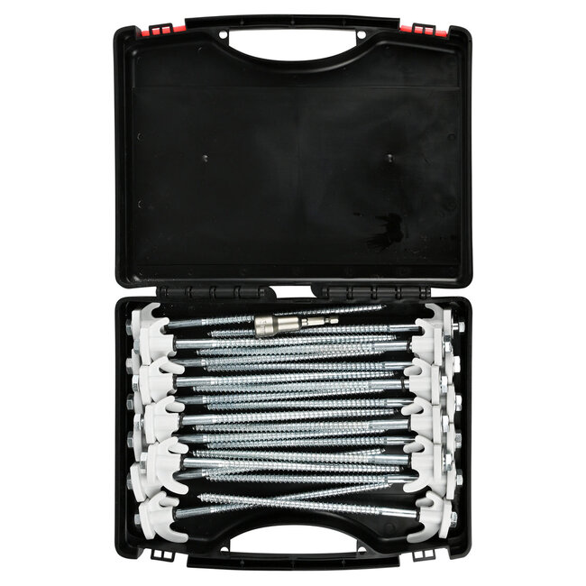 Benson Schroefharingen,  20 delig met adapter en koffer