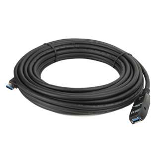 DAP USB 3.0 Active Extension Cable zwart - 15 meter