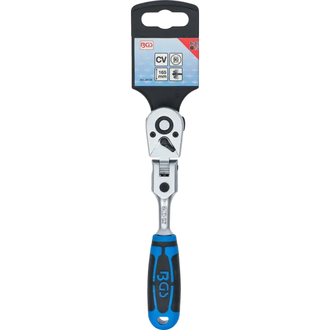 BGS Ratel kniesleutel - vergrendelbaar - 1/4"