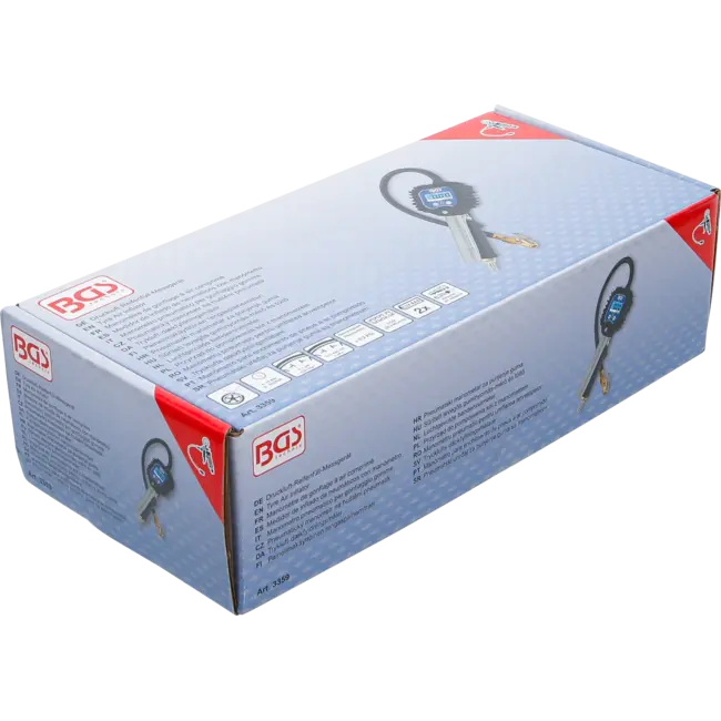 BGS Digitale bandenvulmeter - 0-16 bar