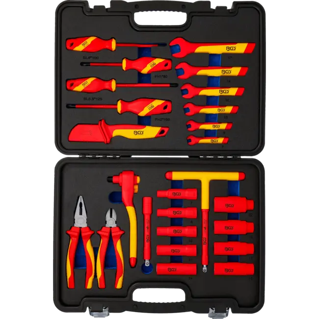 BGS VDE gereedschap set - aandrijving 3/8" - 25 delig