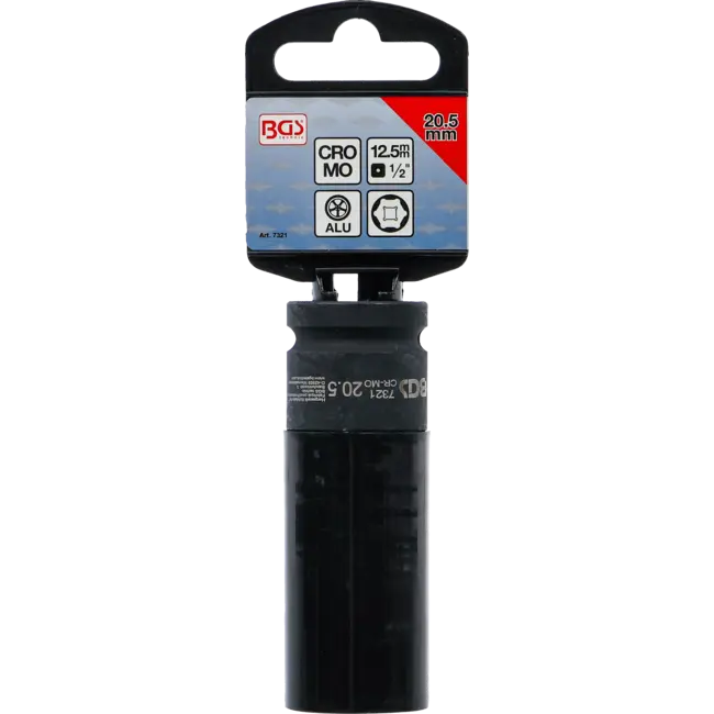 BGS Kracht wielmoerDopsleuteldop - 1/2" - 20,5 mm