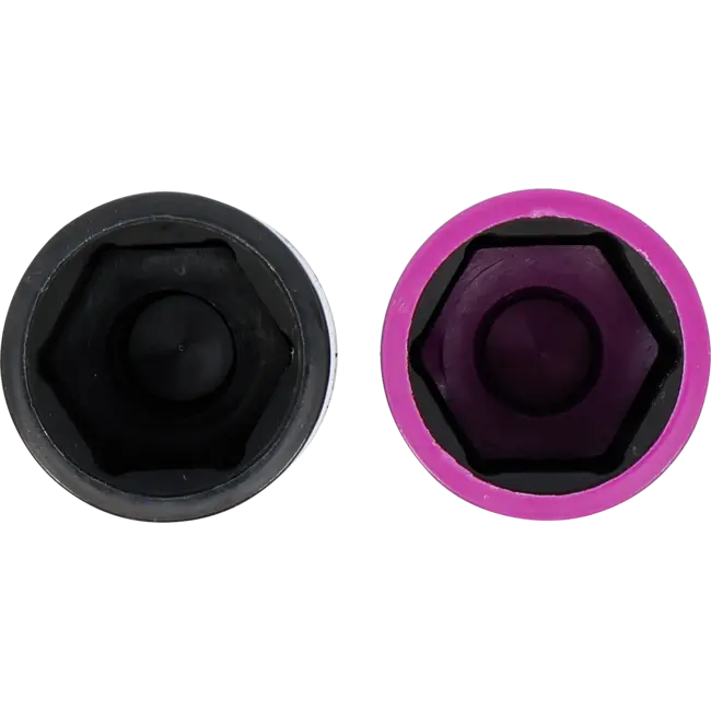 BGS Kracht wielmoer doppenset - 1/2" - 20,5 / 21,5 mm - 2 delig