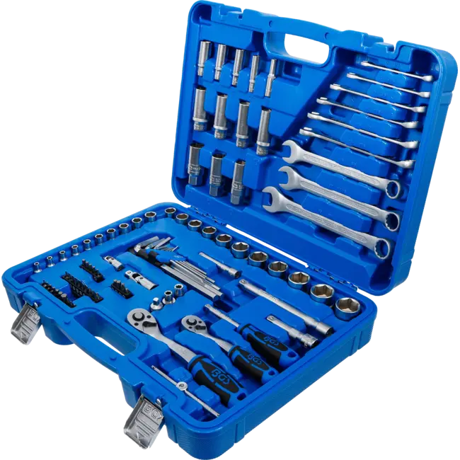 BGS Dopsleutelset zeskant - 1/4" / 3/8" - 92 delig