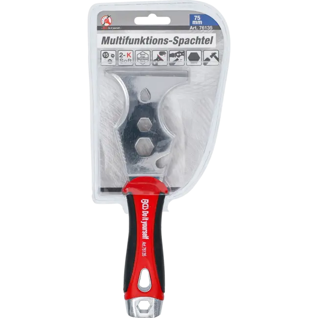 BGS Multifunctionele spatel - 15-in-1 - 75 mm