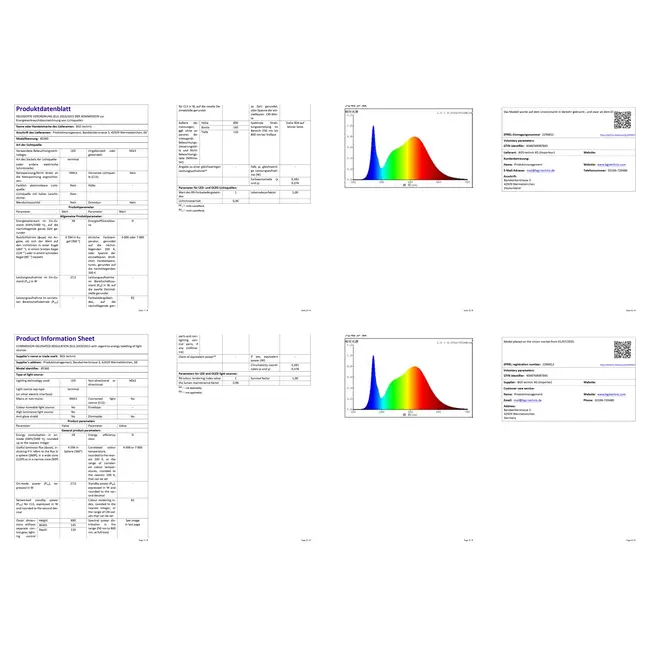 BGS Hybrid Duo-SMD-LED-werkspotlamp - met statief