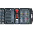 BGS Bit-/dopsleutelset - met rateldraaigreep voor bits, omschakelbaar - 53 delig