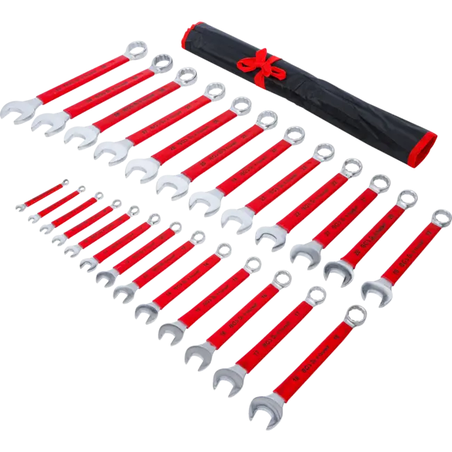 BGS Steekringsleutelset - met antislip handgreep - 6 - 32 mm - 25 delig