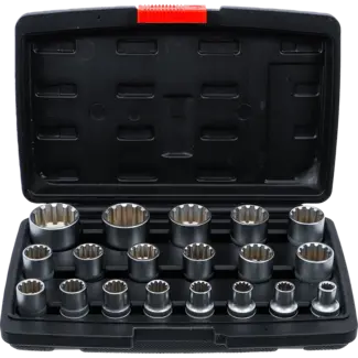 BGS Do it yourself Doppenset Gear Lock - 1/2" - 19 delig